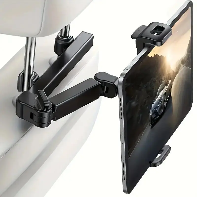 Car Tablet Holder, Phone holder for car, Compatible with Mobile Phones & Tablets, car mount Smartphone Durable Grip Installation Cellphone Stand