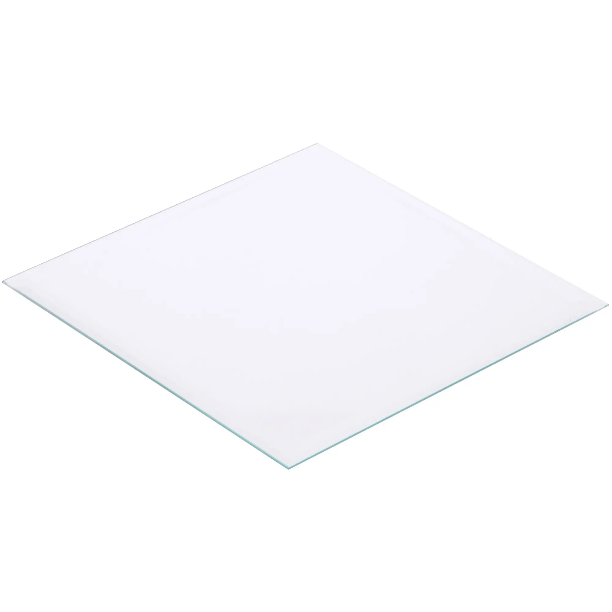 Plymor 6" x 8" Diamond-Shaped, 3mm Thick Beveled Clear Glass