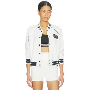 Splits59 Hayes Varsity Rigor Jacket in White