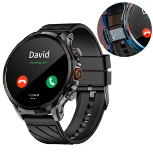 LOKMAT Smart Watch, Android Smart Watch, Fashionable Digital Watch, Multifunctional Sports Watch with Voice Recording, Camera, GPS, Music Player, Phone Call Function