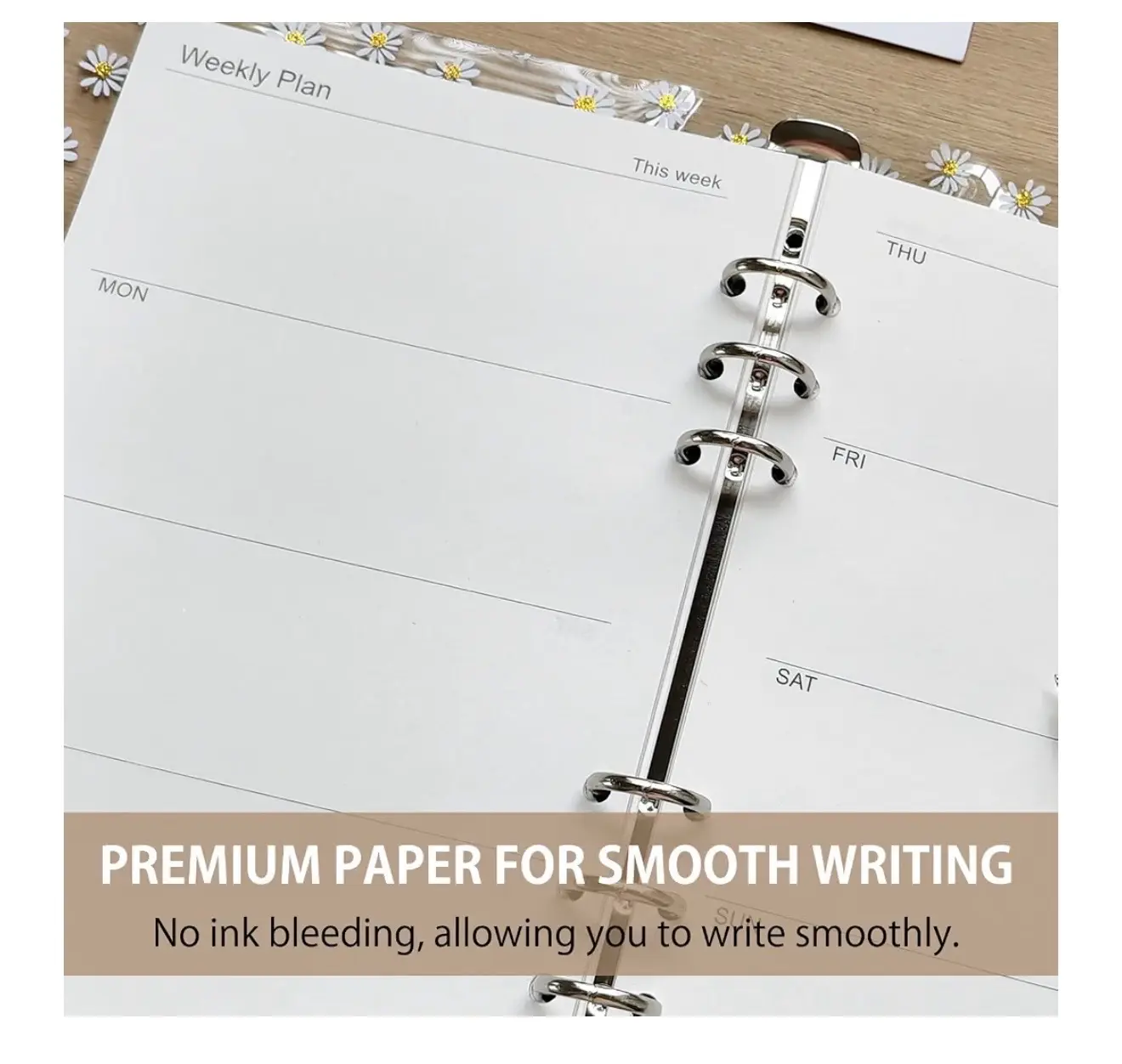 A5 Weekly Planner Paper