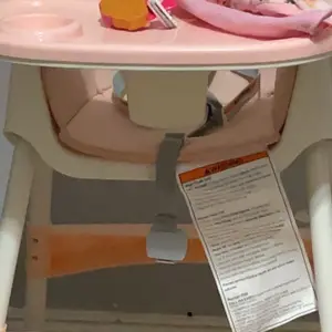 HARPPA 6-in-1 Convertible Baby High Chair, Foldable Highchair with Removable Tray, Baby Feeding Chair With Harness & Storage Basket, Christmas Toddler Gift, Baby Items