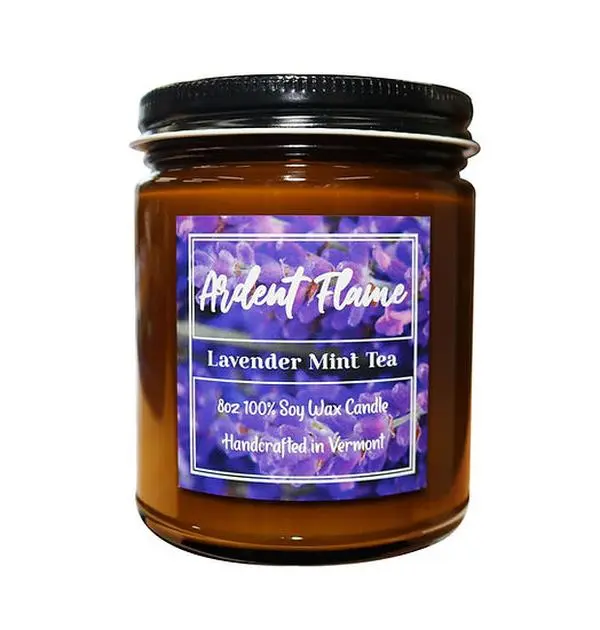 Lavender Mint Tea Jar Candle