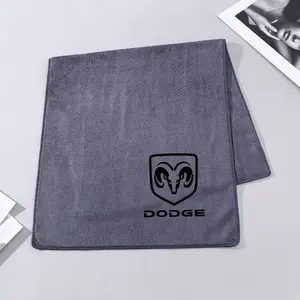 Microfiber Car Wash Towel Cleaning Drying Cloth For Dodge Durango Hornet Charger Daytona Challenger SRT Hellcat‌ RAM Journe Car Accessories