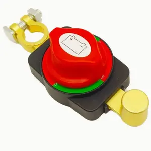Battery Disconnect Switch, 12-48V Battery Power Main Isolator Replacement for Cars, Vehicles, Boats and Outboard Motor, Durable and Efficient Power Management