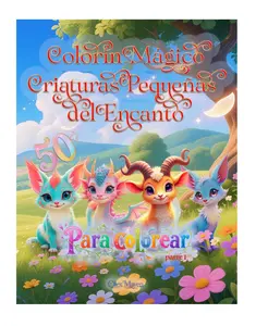 Colorín Mágico Criaturas Pequeñas del Encanto: Parte 1 | Un encantador libro para colorear para niños con más de 50 pequeños seres mágicos: una ... y encantadora para todas las edades