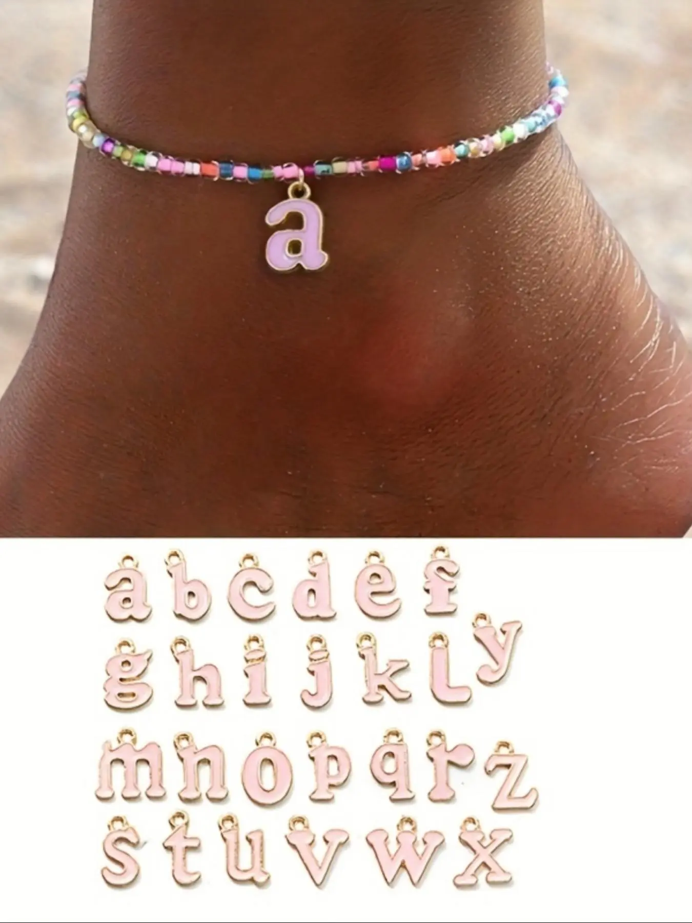Boho Style Beaded Anklet, Trendy Jewelry, Colorful Beaded Anklet for Women and Girls, Birthday Gift