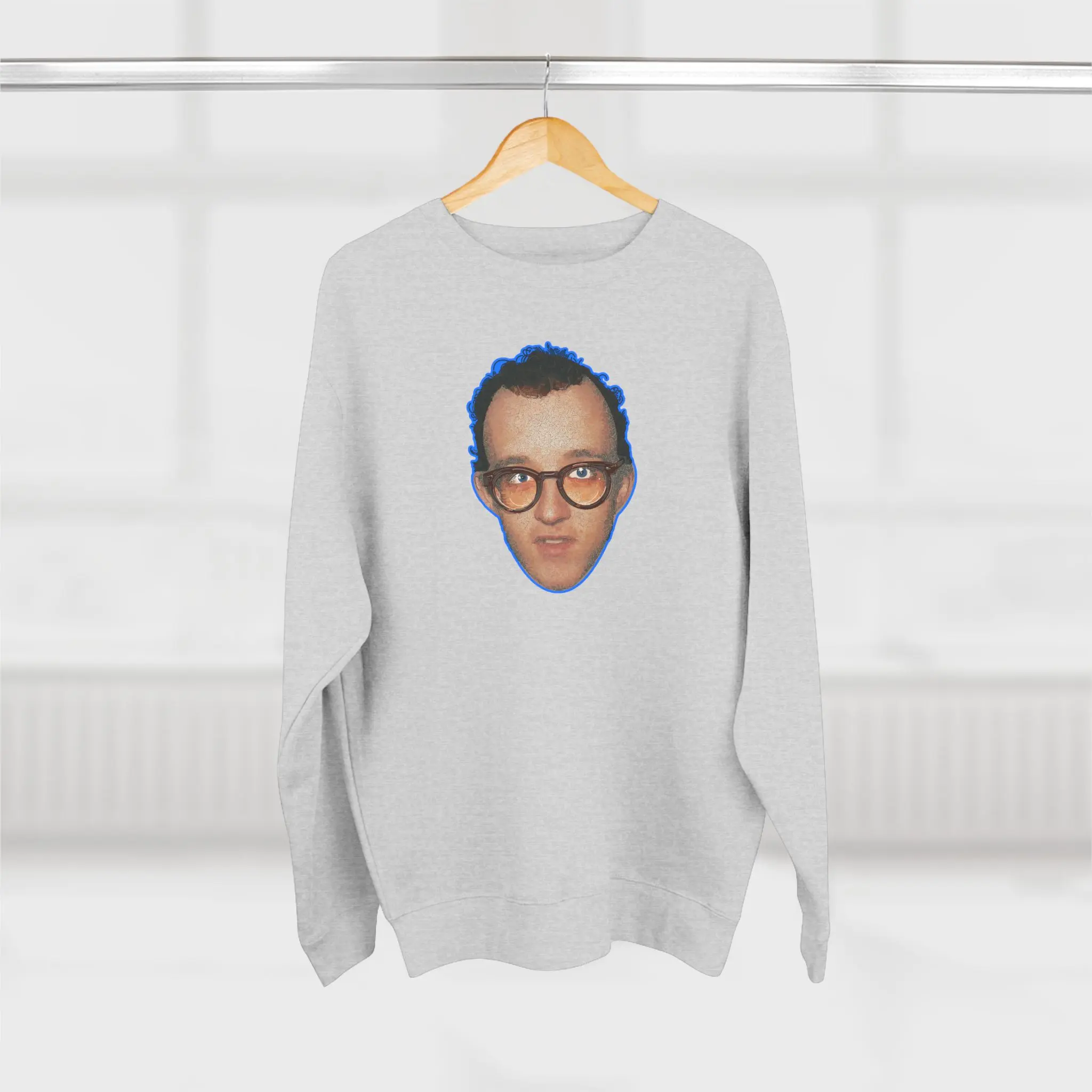 K Haring Unisex Crewneck Sweatshirt