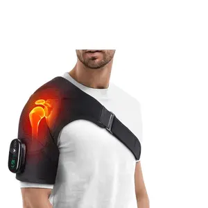 Heating Massage Shoulder Wrap, Three-Stage Controller, USB Rechargeable, One Size, Shoulder Massager, Comfortable & Effective Relief