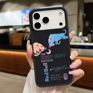 Bull Spirit Phone Case Magesafe TPU for iPhone17AIR 17PRO 16PRO 15PRO MAX  14 PLUS 13PRO 12 11PRO XS MAX X XR Samsung Galaxy S25 Ultra S24 S23 S22 Plus