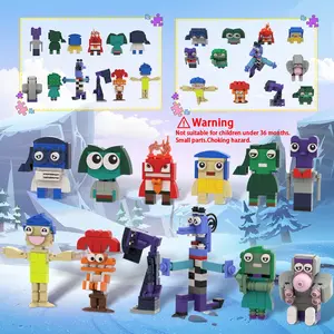 Insided Out Building Blocks, Assembly Cartoon Action Figures, Anime Model Educational Toys, Perfect Birthday Gifts for Kids