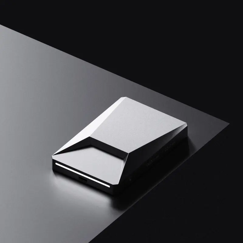 SABUMA 6000mAh Cyberpunk Portable Charger - Card Size Magnetic Wireless Power Bank with Ambient Light & Aluminum Shell Phone Smartphone madre adela paradi regalo travel essential bateria magnetica