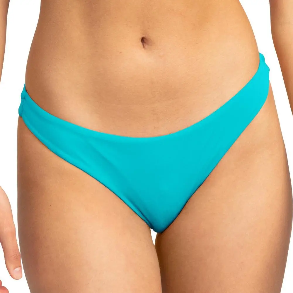 ROXY Haleiwa Women's Tie-Side Cheeky Bikini Bottom, Low-Rise High-Leg Swimsuit for Women in Recycled Stretch Nylon, Beach Swimsuit, Adjustable Strings, Beach Swimwear Clothes, Bikini Swimsuit Outfit