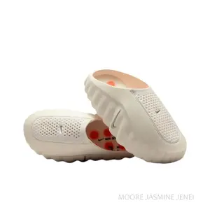 Mind 001 Basic Function Closed-Toe Slippers Beige - Stylish, Comfortable, Non-slip, Wear-resistant, Versatile Sports and Casual Slippers