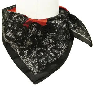 Wrapables 100% Silk Neckerchief Square Scarf