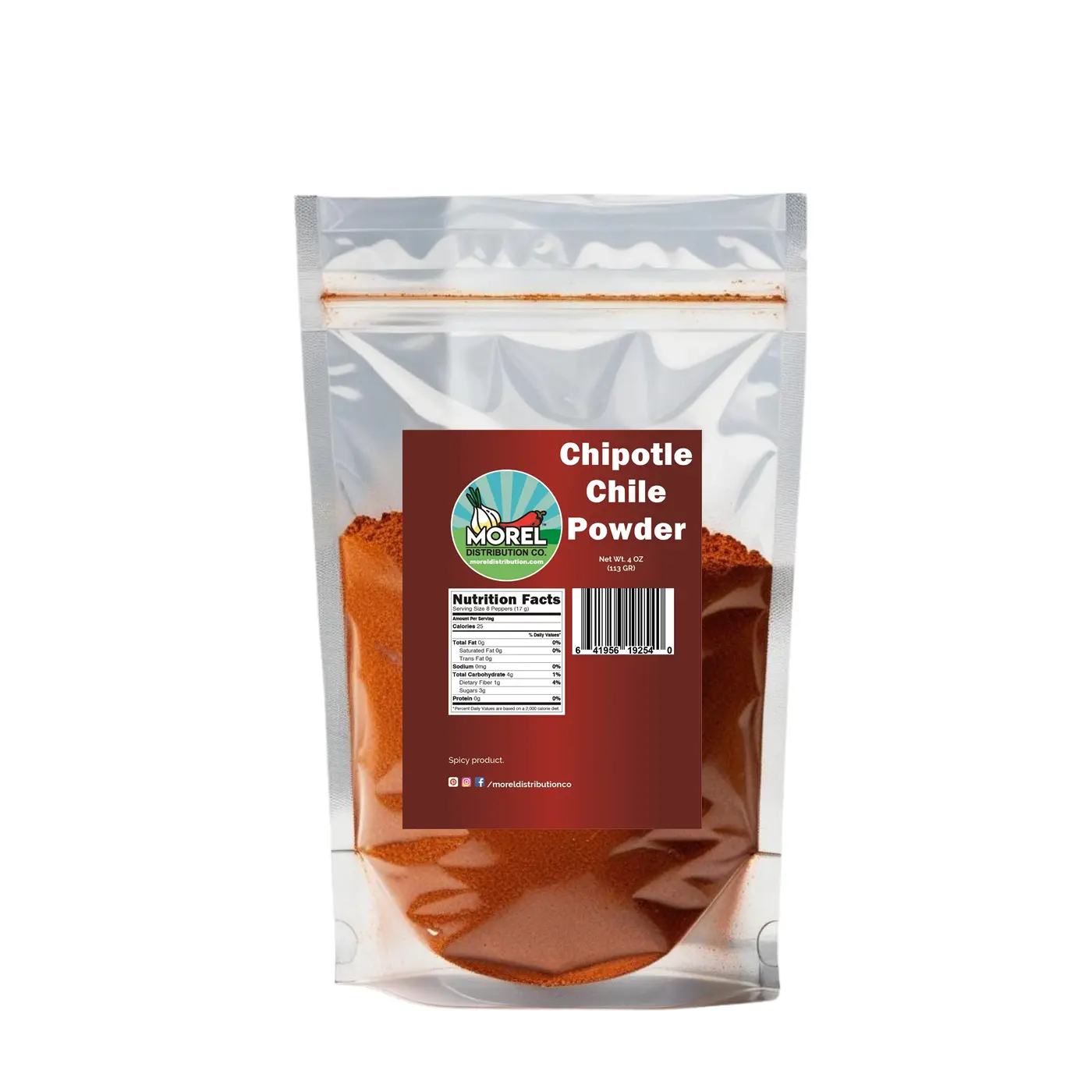 Chipotle Chili Powder Ground (Chile Chipotle) 4 oz