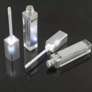 Lip Gloss with Light & Mirror on Lip Gloss Tube