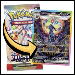 Prismatic Evolutions -RIPPED LIVE Prismatic Evolutions Booster Pack