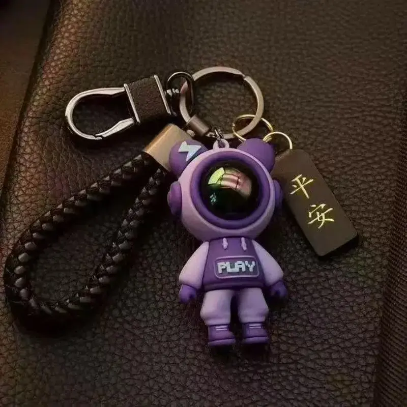 Astronaut Design Cute Keychain for Car Parking Keys, Universal Car Interior Decoration Accessories for Men & Women Astronaut Design Cute Keychain for Car Parking Keys, Universal Car Interior Decoration Accessories for Men & Women
