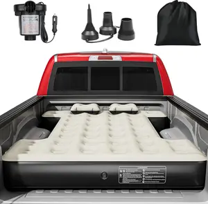 【Dealsforyoudays】Yitahome SUV / Truck Bed Air Mattress for Full-Size Short Truck Beds, Car Camping Bed for SUV, Jeep Wrangler, Inflatable Car Mattress Bed with Pump, Pillows, Carry Bag & Repair Kit