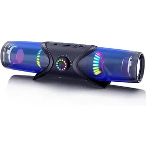 Speakers, SoundBar, Speakers for Desktop  with RGB Light,PC Speakers with Subwoofer,USB  Sound Bar for Laptop 3.5mm Headphone Jack