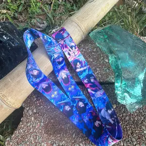 Naruto themed Sasuke lanyard for Identification Badges & Phone case strap