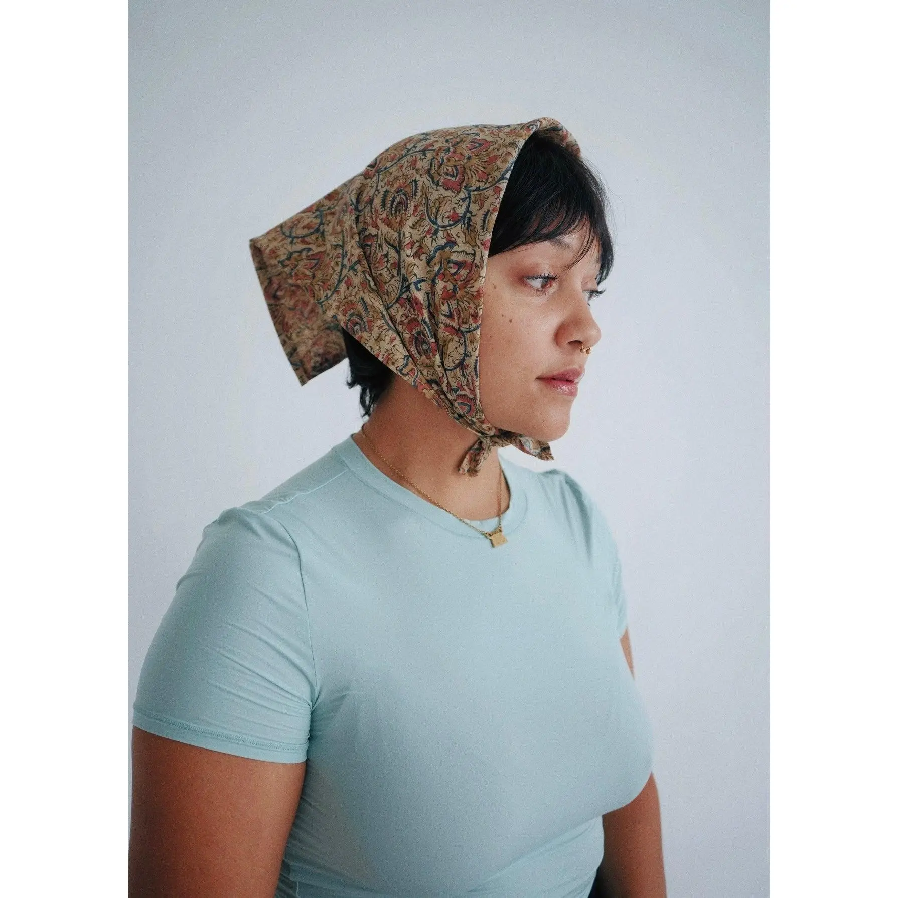 Rosary - Kalamkari Cotton Bandana
