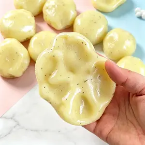Fake Mashed Potato Slush Drink Squishy Hobby Gift Toy, Soft Liquid Gel TPR Stress Relief Fidget Toy, Ideal Small Birthday & Holiday Present for Squish Hobby Fans