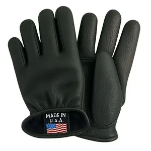 Legendary Deerskin Fleece Lined Short Wrist Gloves