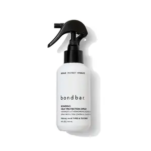 Bondbar Bonding Heat Protective Spray, Heat protection up to 450F, helps reduce frizz, 4 fl oz