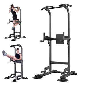 Power Tower Adjustable Height Pull up & Dip Station