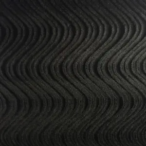 Swirl Velvet Flocking Fabric