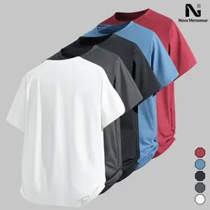Men's Raglan Sleeve T-Shirt Short Sleeve Crew Neck Contrast Sleeve Slim Fit Breathable Lightweight Versatile for Casual Everyday Wear Sports Gym Warm Weather Comfortable Stylish Fit Multiple