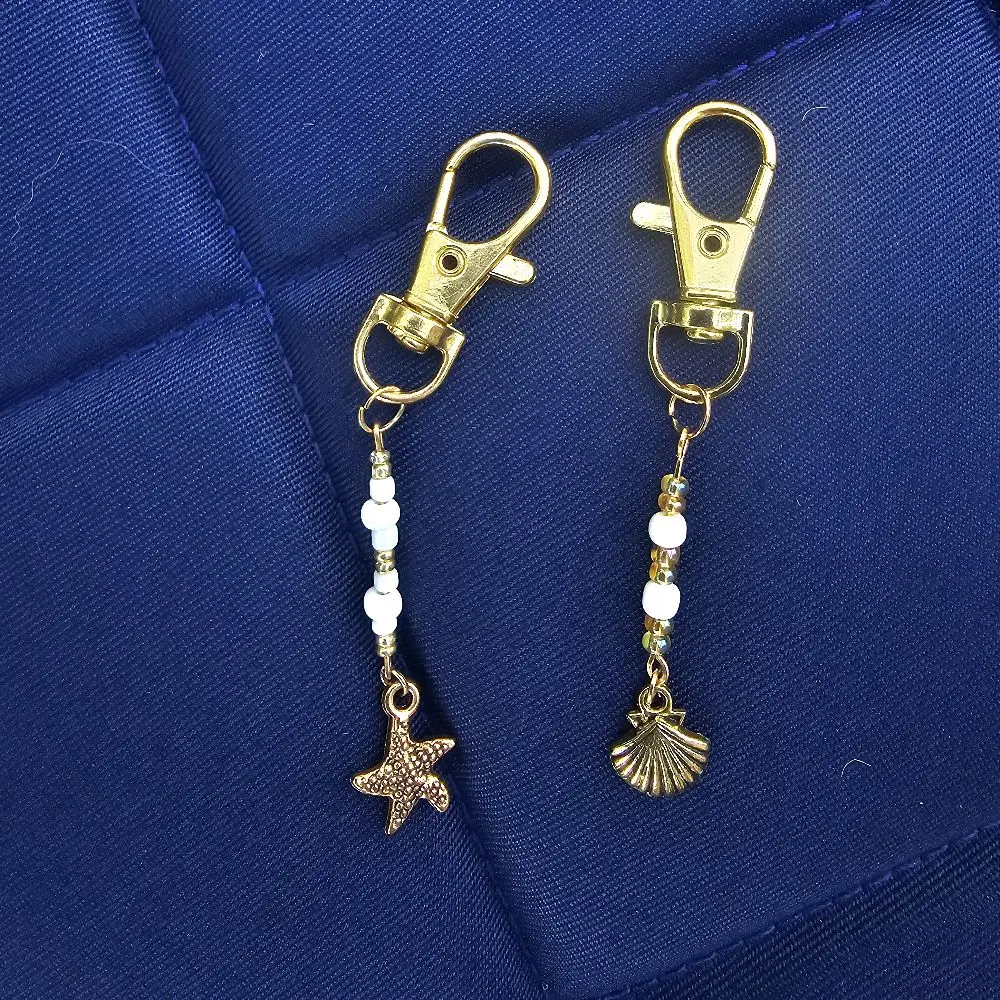 Bride Charm Seashell Mermaid Coastal Accessory for Equestrians