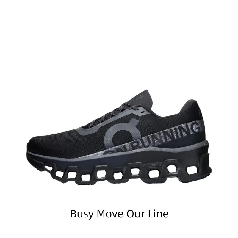 Cloud Cushion Hollow Thick Sole Athletic Trainers Black Grey Breathable Mesh Fabric Upper Non-Slip Hollow Outsole Lightweight Lace-Up Sneakers for Men and Women