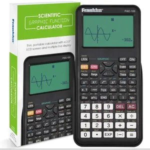 Scientific Graphing Calculator with 3 Operating Modes - Scientific Calculator Includes 20 Built-in graphs - Ideal for Beginner and  Courses with Protective Cover - Black
