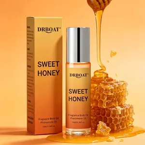 Honey OUD Pheromone Oil - Sweet Dating Roll On Subtle Perfume Oil, Original 10ml Eau de Toilette, Dating Fragrance Oil Traveling or Home Bathroom Use.
