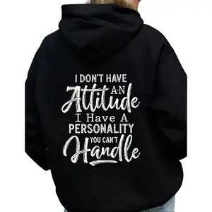 Women’s Casual Outdoor Hoodie – Stylish and Durable with Strong Graphic Design