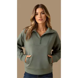 Scuba Half Zip Dark FOREST