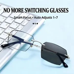 HD Reading Glasses – Blue Light Blocking, Auto Darkening Lenses | Perfect for Work, Reading & Outdoors