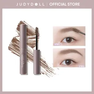 JUDYDOLL 2 IN 1 Eyebrow Mascara, Smooth Clump-Free Formula, Natural Color, Strong Hold & Long-Lasting, Easy to Use for Beginners, Gentle & Hypoallergenic for Sensitive Skin, Valentines Day Gift, New Year, Merry Gift