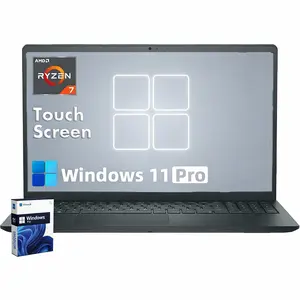 Dell Inspiron 15.6" Touchscreen Laptop | AMD Ryzen 7 7730U  | Windows 11 Pro | Copilot AI | FHD IPS (1920×1080) |  Long Battery Life | AMD Radeon Graphics