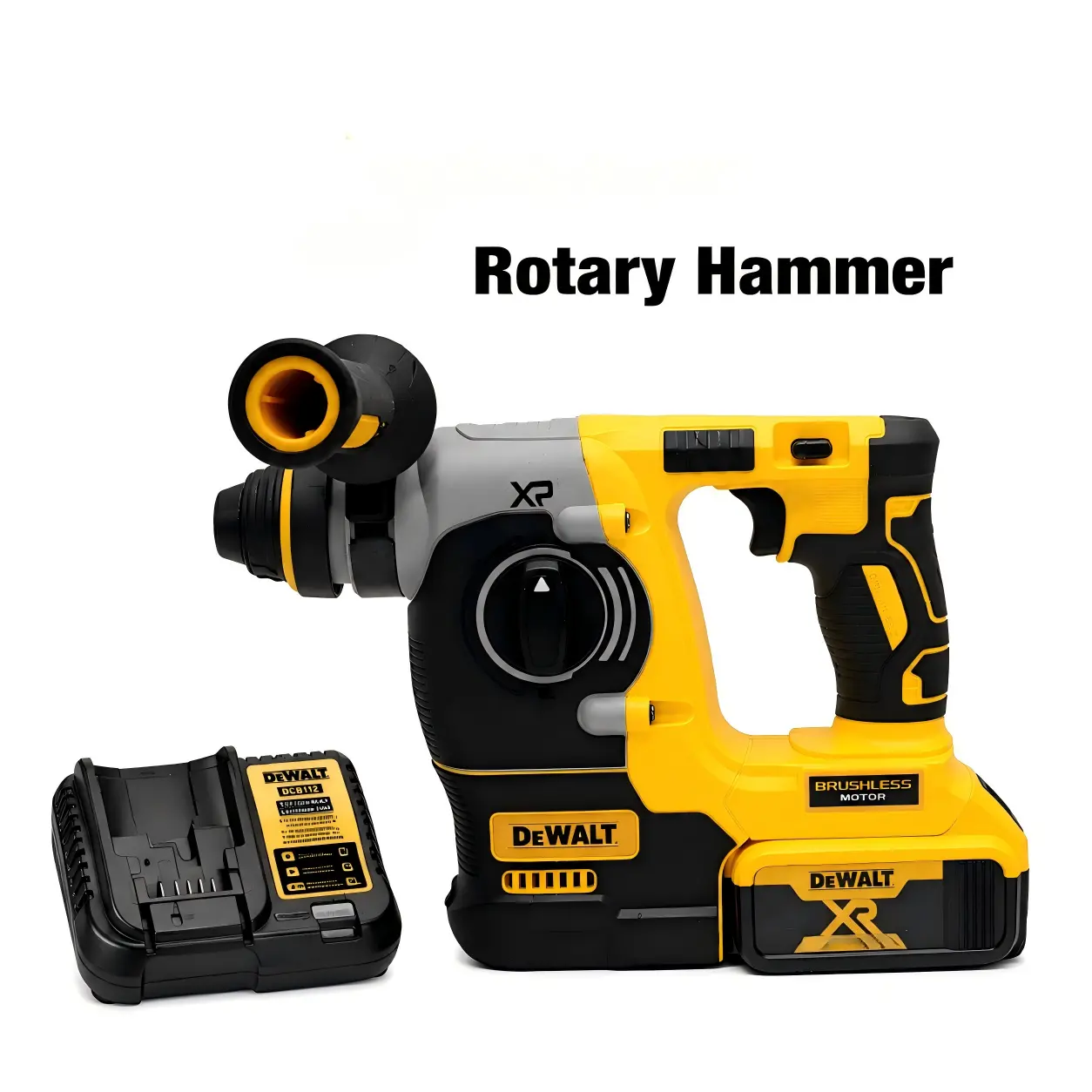 DEWALT DCH273 Corded Hammer Drill | Adjustable Speed Control | Durable Chisel Function | Designed for Concrete and Stone Applications unique gift multi-functional hand tool quick repair rpm portable drive homedecor automotive solution
