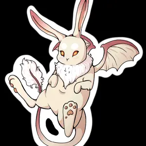 Dragon Bunny Keychain