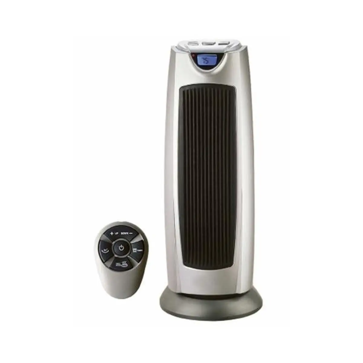 212 MAIN Geneva Industrial Group Automatic Ceramic Tower Heater - Heat Control, Dual Heat Settings