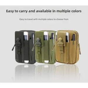 Outdoor fanny pack Sports belt fanny pack Multifunctional sports fanny pack Mobile phone bag Change bag