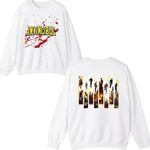 Hero Cart 2 Side Sweater, 1nv1nc1ble Trending Cartoon,1nv1nc1ble Cartoon Shirt Full Colors, Full Sizes, For Men, For Women