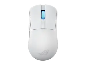 ASUS ROG Harpe Ace Mini Wireless Gaming Mouse - 49g Lightweight, AimPoint Pro 42K Optical Sensor, Optical Micro Switches, ROG Polling Rate Booster, Esports & FPS Gaming Ready - White