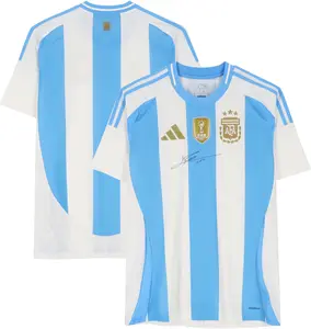 Lionel Messi Argentina National Team Autographed Argentina 2024-25 Home Jersey - Signed on the Front - Fanatics Authentic Certified