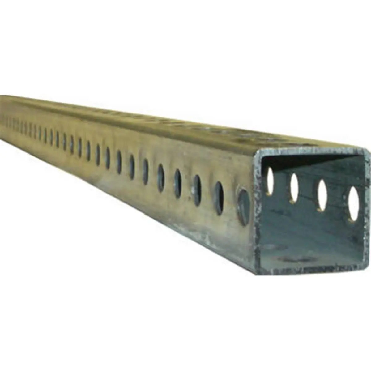 212 MAIN Industrial Telescoping Perforated Tube - 1.25x36 in, 14 Gauge, Hot Rolled, Zinc Plated for Sailing Water Sports
